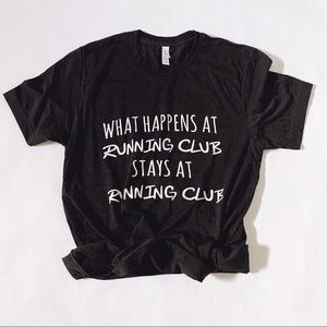 🖤3/$25Bella Canvas Running Club Graphic T Woman